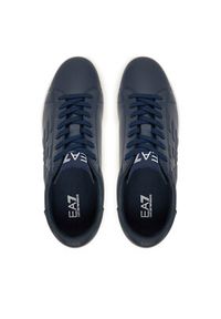 EA7 Emporio Armani Sneakersy 7X000331 AF10848 UB098 Granatowy. Kolor: niebieski. Materiał: skóra #4