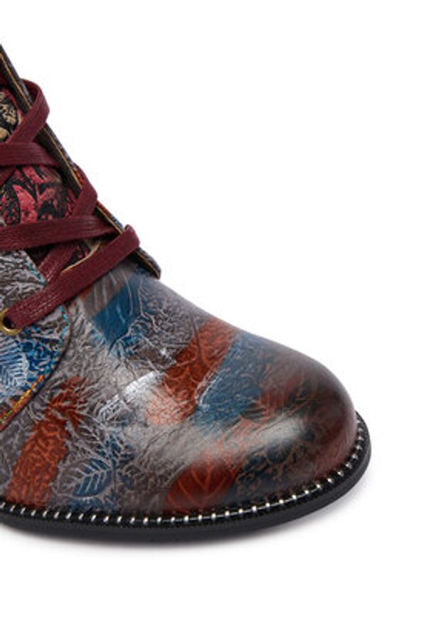 Laura Vita Trzewiki Maevao 10 Kolorowy. Materiał: skóra. Wzór: kolorowy