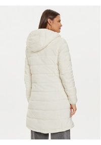 Guess Płaszcz zimowy New Aleta V4YL05 WF3X0 Écru Regular Fit. Materiał: syntetyk. Sezon: zima
