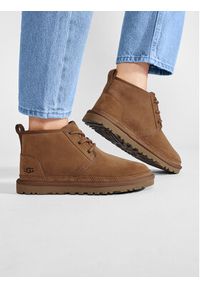Ugg Botki W Neumel 1094269 Brązowy. Kolor: brązowy. Materiał: skóra #8