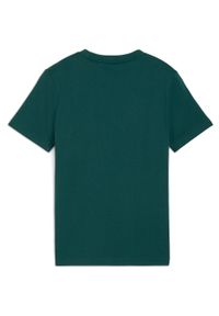 Koszulka Puma Mid90s Graphic Tee Iii B, Dzieci. Kolor: niebieski. Materiał: materiał, bawełna