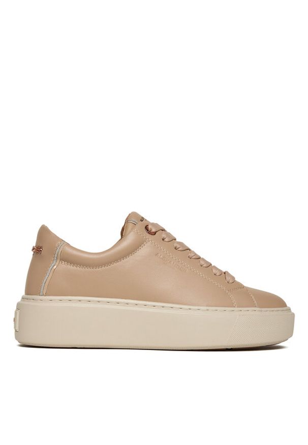 Alexander Smith Sneakersy London ALBCLHW-8012-TNU Beżowy. Kolor: beżowy. Materiał: skóra