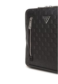 Guess Saszetka HMTODE P5220 Czarny. Kolor: czarny. Materiał: skóra #5