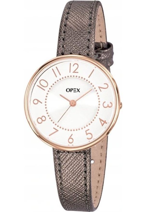 Zegarek Opex Zegarek damski Opex X3996LA3 szary. Kolor: szary