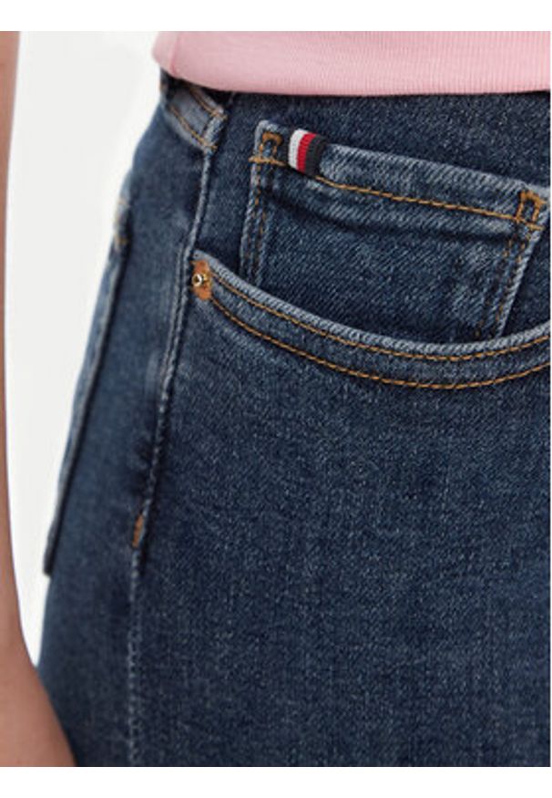TOMMY HILFIGER - Tommy Hilfiger Jeansy Como WW0WW45673 Granatowy Skinny Fit. Kolor: niebieski