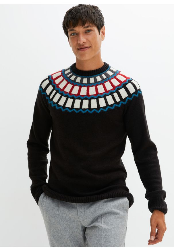 bonprix - Sweter. Kolor: czarny