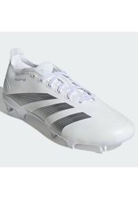 Adidas - Buty piłkarskie adidas Predator League L Fg M IE2372 białe. Zapięcie: sznurówki. Kolor: biały. Materiał: syntetyk. Sport: piłka nożna #3