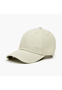 Cropp - Czapka z daszkiem - Zielony. Kolor: zielony. Materiał: bawełna, tkanina #1