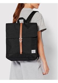 Herschel Plecak City M 10486-00001 Czarny. Kolor: czarny. Materiał: materiał