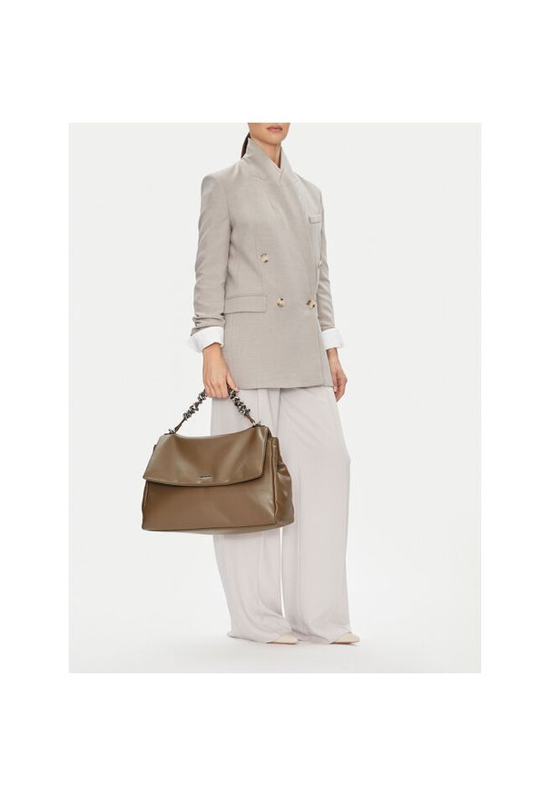 Gino Rossi - Torebka GINO ROSSI. Kolor: beżowy