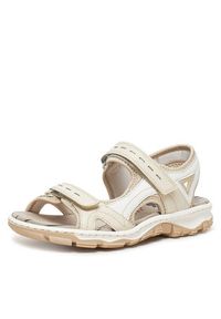 Rieker Sandały CEO-68866-62 Beżowy. Kolor: beżowy. Materiał: materiał #2