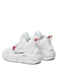 Polo Ralph Lauren Sneakersy Mpolo Co 809846179001 Biały. Kolor: biały. Materiał: skóra #4