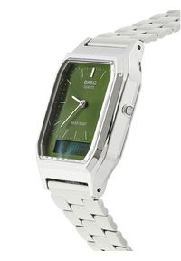 Casio Zegarek Vintage AQ-230A-3AMQYES Srebrny. Kolor: srebrny. Styl: vintage #6