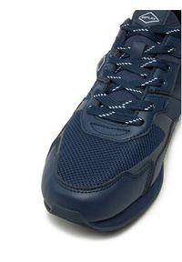 Replay - REPLAY Sneakersy Adrien Game 4 Lace-Up GMS1D.000.C0055T Granatowy. Kolor: niebieski. Materiał: skóra #7