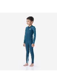 NABAIJI - Kombinezon UV pływacki dla dzieci Nabaiji Combiswim 100 Bana. Kolor: niebieski, zielony, wielokolorowy. Materiał: materiał, elastan, poliester