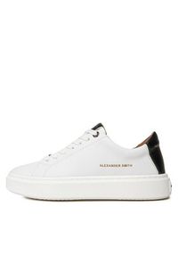 Alexander Smith Sneakersy London LDM900WBK Biały. Kolor: biały. Materiał: skóra #4