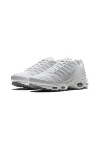 Nike Air Max Plus TN Triple White. Kolor: biały. Model: Nike Air Max
