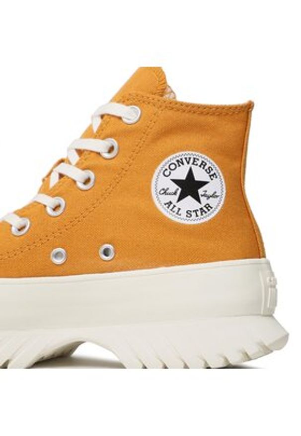 Converse Trampki Chuck Taylor All Star Lugged 2.0 Hi A06022C Żółty. Kolor: żółty. Materiał: materiał