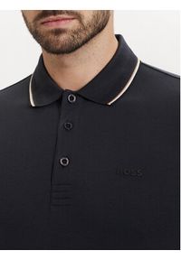 BOSS Polo Pl Goc Birdie Paule 50559365 Granatowy Slim Fit. Typ kołnierza: polo. Kolor: niebieski. Materiał: bawełna #3