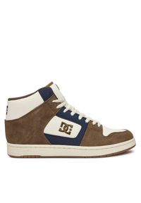 DC Shoes Sneakersy Manteca 4 Hi ADYS100743-TB2 Brązowy. Kolor: brązowy. Materiał: skóra