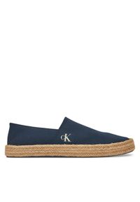 Calvin Klein Jeans Espadryle Inj Espadrille Cv YM0YM01251 Granatowy. Kolor: niebieski. Materiał: materiał