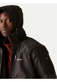 Regatta Kurtka przeciwdeszczowa Winter Calderdale II RMP396 Szary Regular Fit. Kolor: szary. Materiał: syntetyk #2