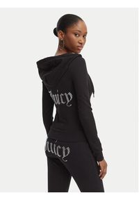 Juicy Couture Bluza Oola JCWAS126306 Czarny Slim Fit. Kolor: czarny. Materiał: bawełna #4