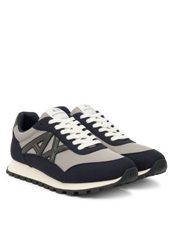 Armani Exchange Sneakersy XM001960 AF19388 MZ256 Szary. Kolor: szary. Materiał: materiał