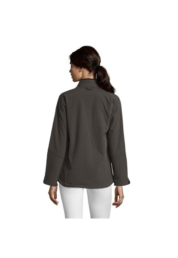SOL'S - Kurtka Damska Roxy Soft Shell. Kolor: wielokolorowy, szary, brązowy