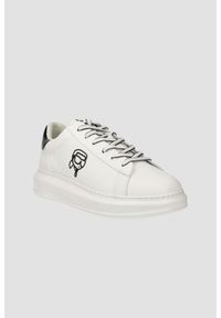 Karl Lagerfeld - KARL LAGERFELD Białe sneakersy Kapri Mens Neonft Lo Lace. Kolor: biały #6