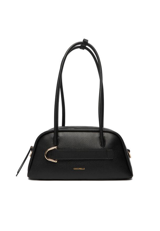Coccinelle Torebka U4A Coccinellepaki E1 U4A 12 02 01 Czarny. Kolor: czarny. Materiał: skórzane