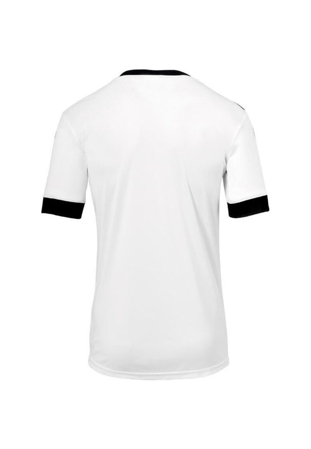 UHLSPORT - Koszulka sportowa męska Uhlsport Offense 23. Kolor: biały, wielokolorowy, czarny. Materiał: poliester. Długość rękawa: krótki rękaw. Długość: krótkie