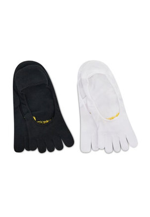 Vibram Fivefingers Zestaw 2 par stopek unisex Ghost S15G12P Biały. Kolor: biały. Materiał: materiał
