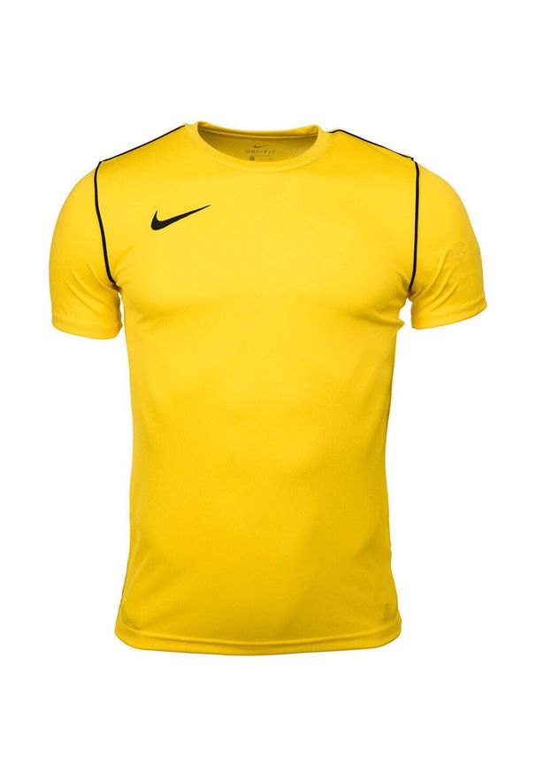Koszulka sportowa dla dzieci Nike Dri Fit Park. Kolor: żółty. Technologia: Dri-Fit (Nike)