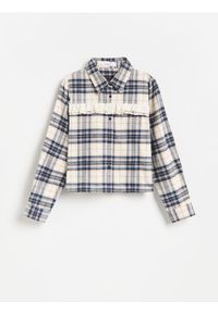 Reserved - Flanelowa koszula w kratę - wielobarwny. Materiał: bawełna #1