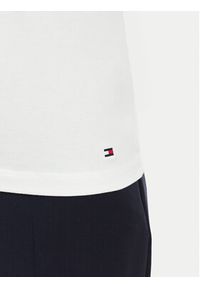 TOMMY HILFIGER - Tommy Hilfiger T-Shirt Classic WW0WW50948 Biały Relaxed Fit. Kolor: biały. Materiał: bawełna #4
