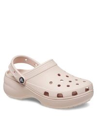 Crocs Klapki Classic Platform Clog W 206750 Różowy. Kolor: różowy. Obcas: na platformie