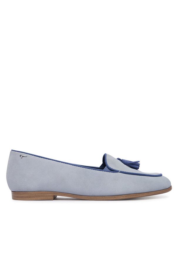 Loafersy Tamaris. Kolor: niebieski