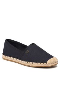 TOMMY HILFIGER - Espadryle Tommy Hilfiger. Kolor: niebieski