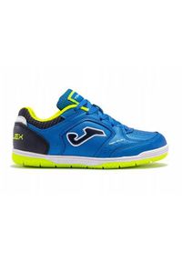 Buty do chodzenia dla dzieci Joma TPJW2334IN. Zapięcie: sznurówki. Kolor: niebieski. Materiał: guma, materiał, tkanina, syntetyk. Szerokość cholewki: normalna. Sport: turystyka piesza