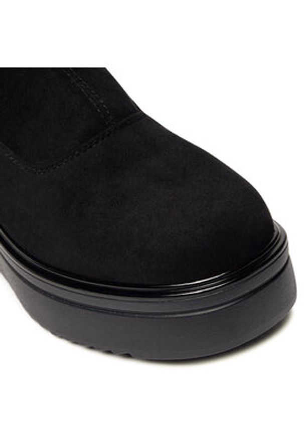 Jenny Fairy Kozaki WS132-03 Czarny. Kolor: czarny. Materiał: materiał