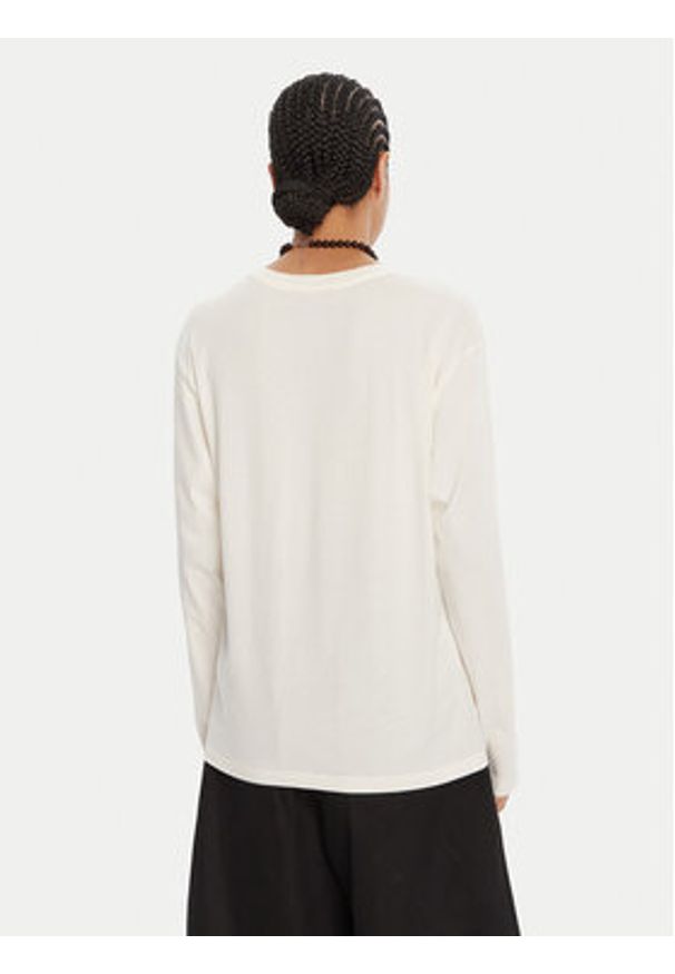 Roxy Bluzka Hangloose Art Ls ERJZT06035 Écru Regular Fit. Materiał: bawełna