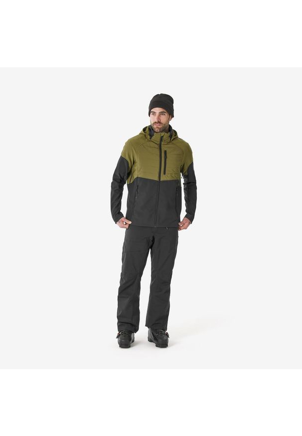WEDZE - Bluza narciarska męska Wedze 900 softshell. Materiał: softshell. Sezon: zima. Sport: narciarstwo