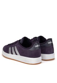 Adidas - adidas Sneakersy GRAND COURT BASE 00s IH6191 Fioletowy. Kolor: fioletowy. Materiał: zamsz, skóra