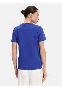 TOMMY HILFIGER - Tommy Hilfiger T-Shirt WW0WW45522 Niebieski Regular Fit. Kolor: niebieski. Materiał: bawełna #5