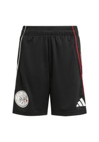 Adidas - Szorty Ajax Amsterdam Tiro 25 Competition Training Kids. Kolor: biały, czerwony, wielokolorowy, czarny