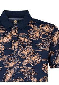 Petrol Industries Polo M-1050-POL911 Granatowy Regular Fit. Typ kołnierza: polo. Kolor: niebieski. Materiał: bawełna #3