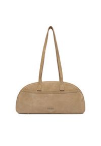 Gino Rossi - GINO ROSSI Torebka EO-LA224-19327-2 Beżowy. Kolor: beżowy. Materiał: skórzane, zamszowe #3
