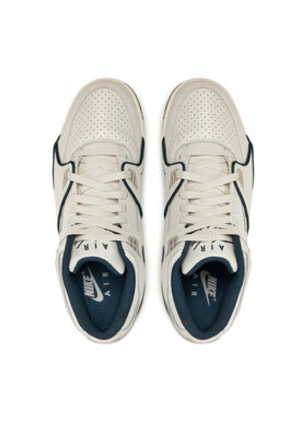 Nike Sneakersy Air Flight '89 Low FQ8256 001 Écru. Materiał: skóra