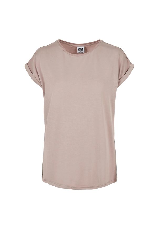 Urban Classics - Damska Koszulka Na Ramiączkach Z Modalu. Kolor: różowy. Długość rękawa: na ramiączkach. Sport: turystyka piesza